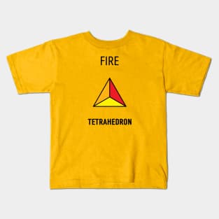 Fire - Element Of Nature Kids T-Shirt